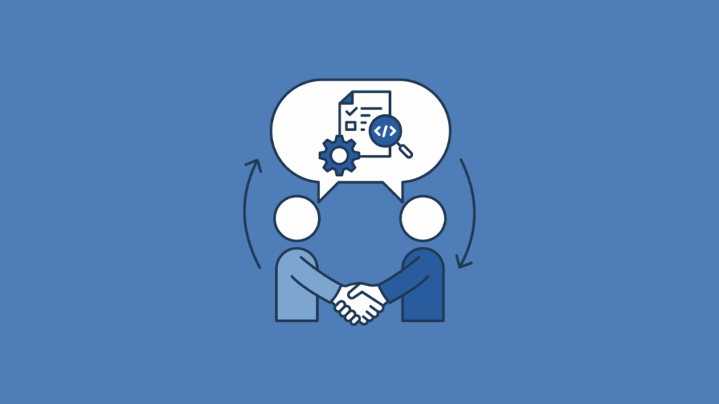 Symboldarstellung von transparenter Arbeit mit Webesou Gründer Mark Obermann
